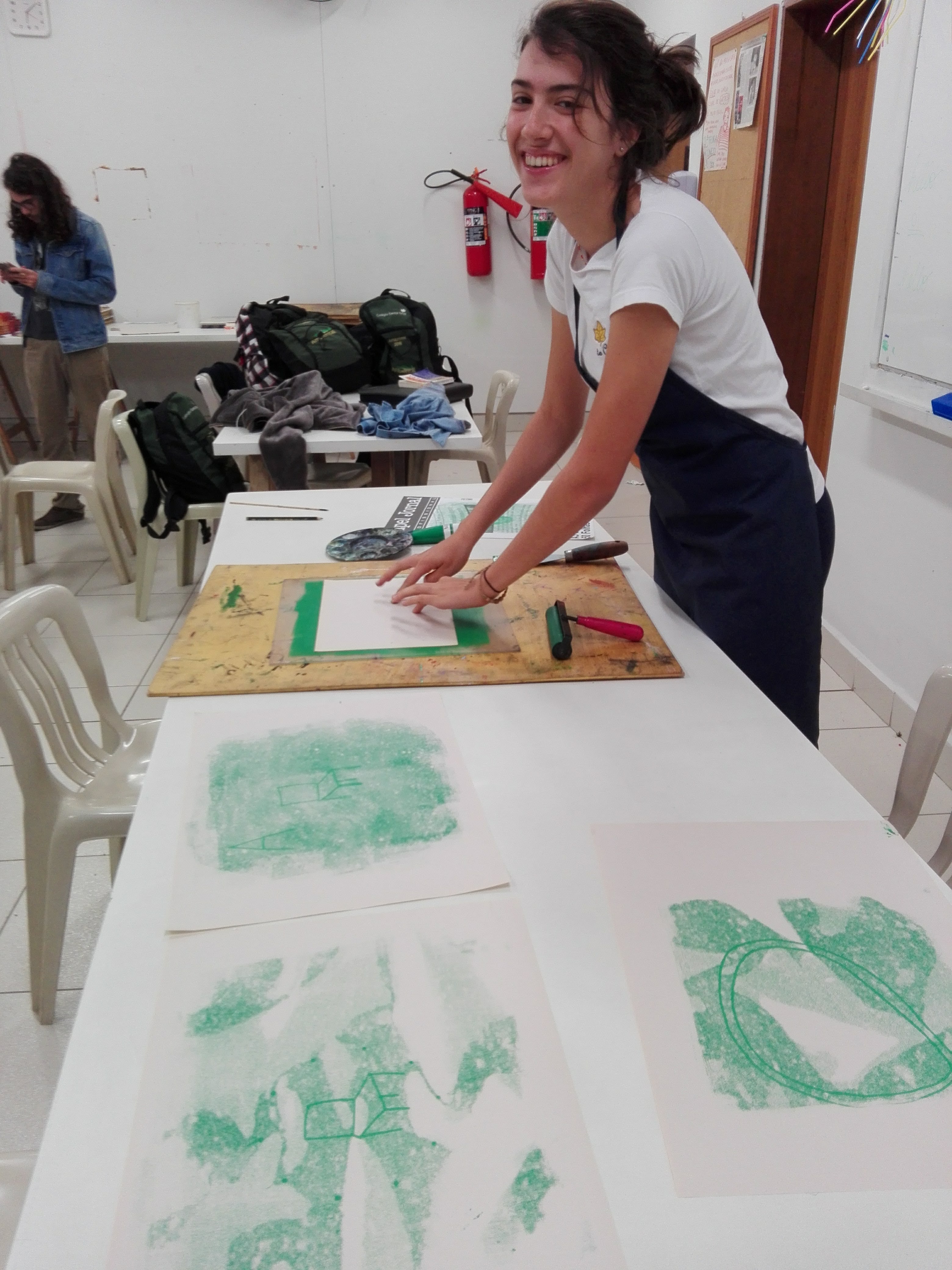 Colégio Santa Cruz, 2018, Curso Livre, Monotipia.