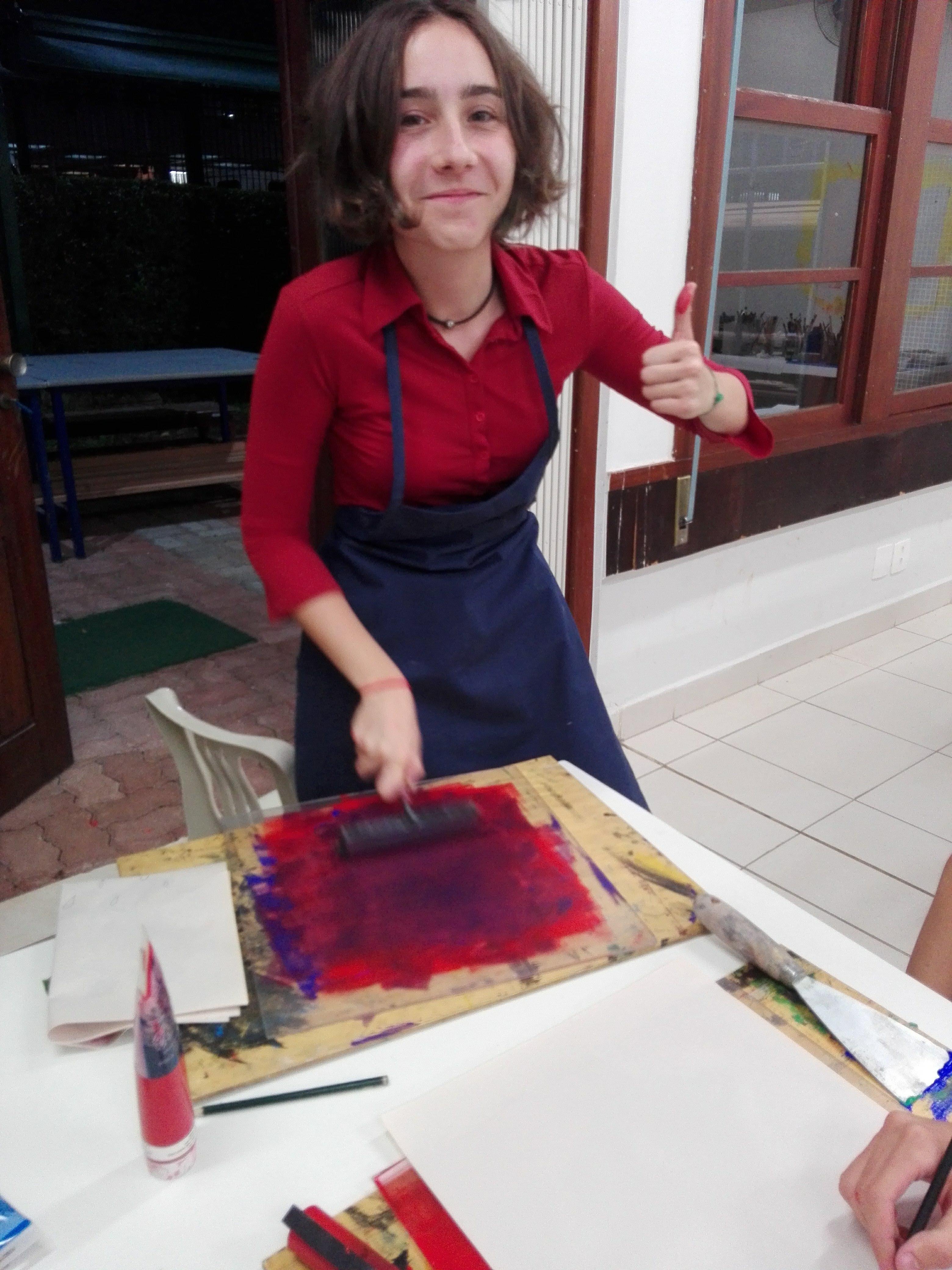 Colégio Santa Cruz, 2018, Curso Livre, Monotipia.