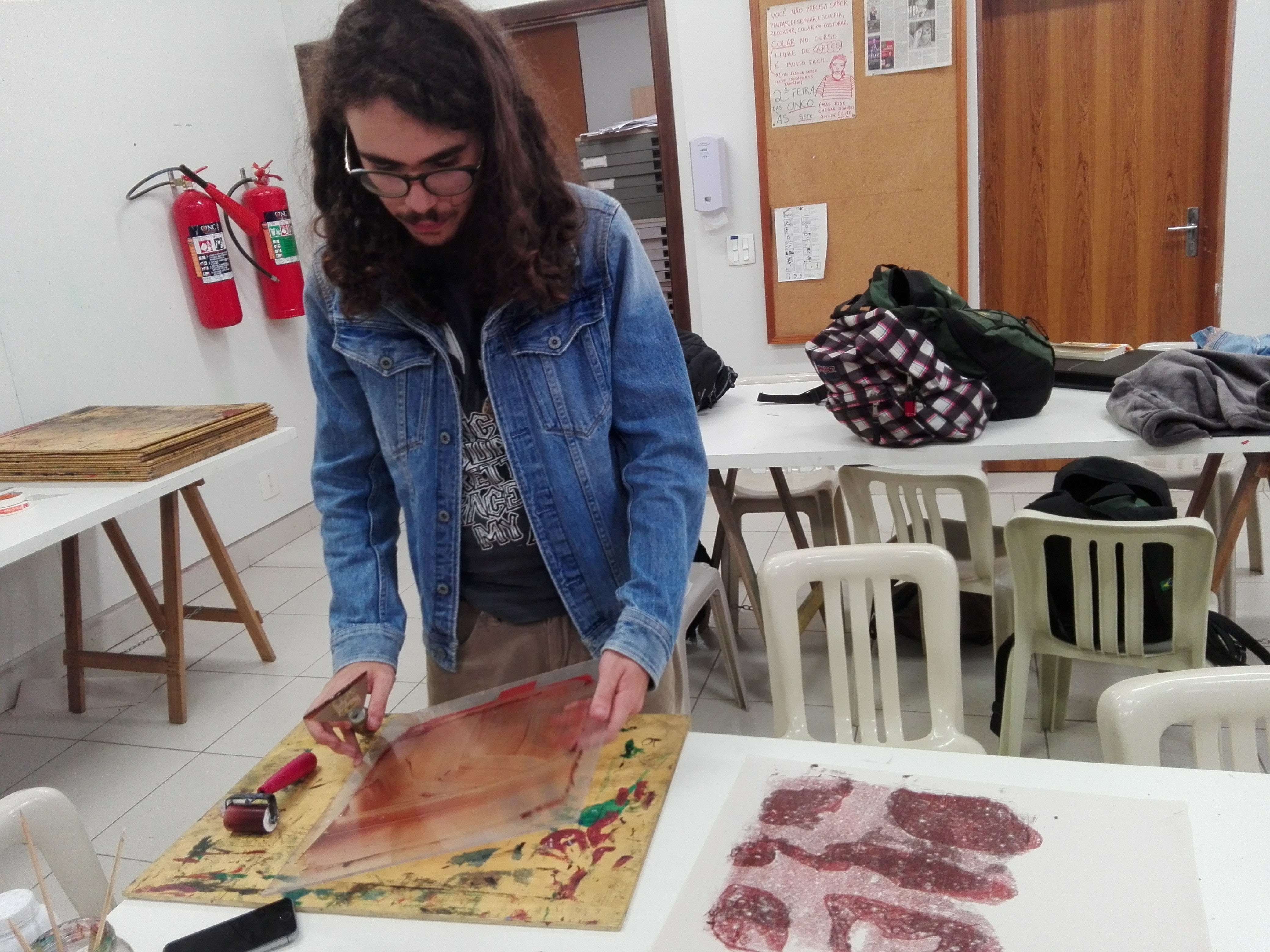 Colégio Santa Cruz, 2018, Curso Livre, Monotipia.